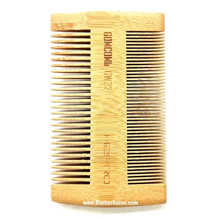 H2PRO GOMCOMb Professional Wood Comb - 98mm #GW22