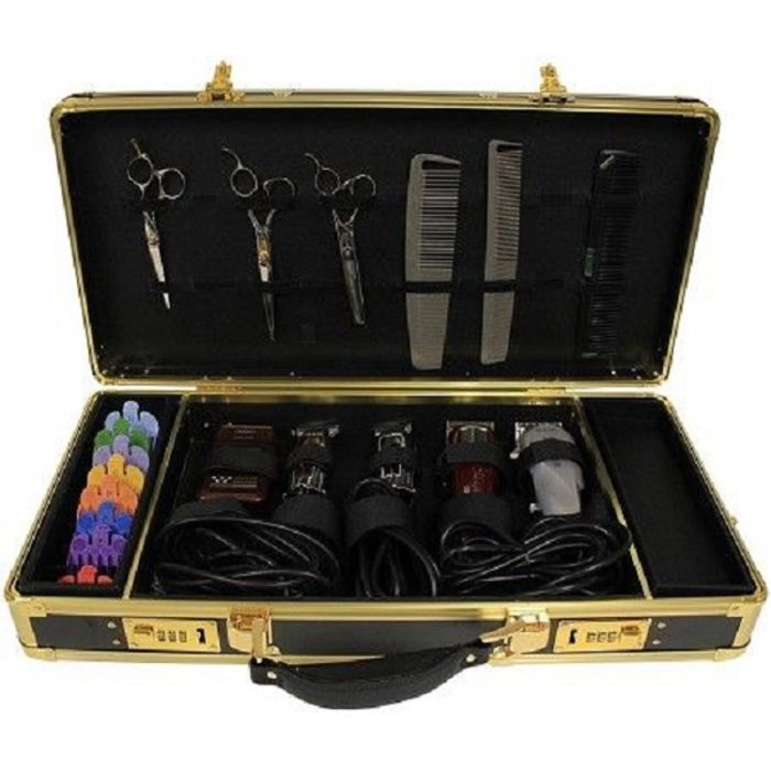 HairArt Barber Case - Black & Gold #791530