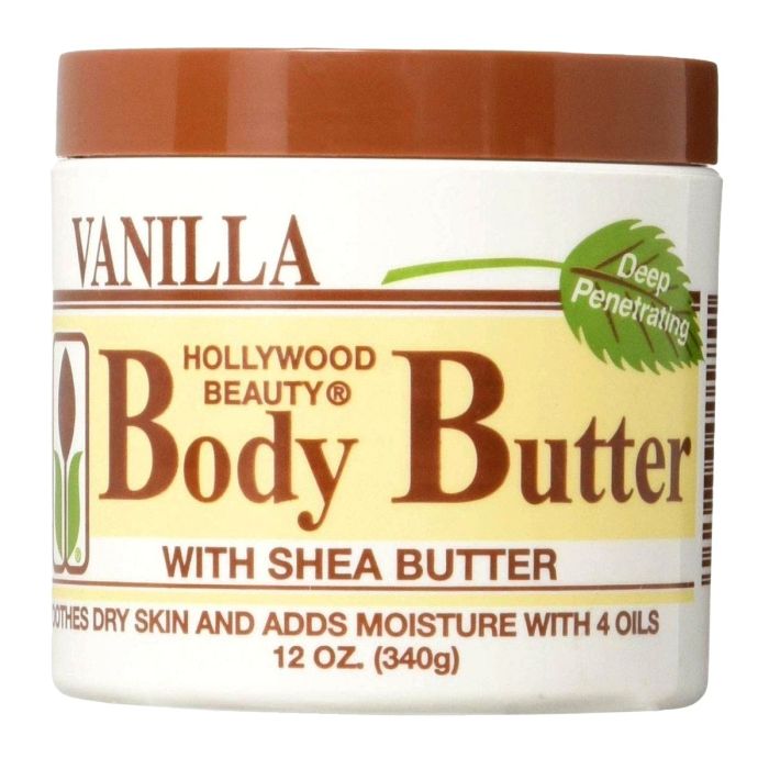 Hollywood Beauty Body Butter with Shea Butter 12 oz