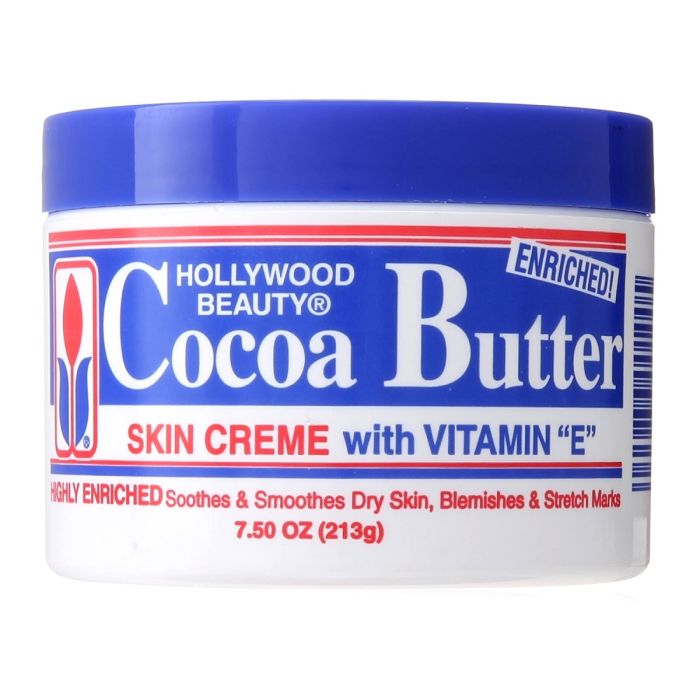 Hollywood Beauty Cocoa Butter Skin Creme with Vitamin E 7.5 oz