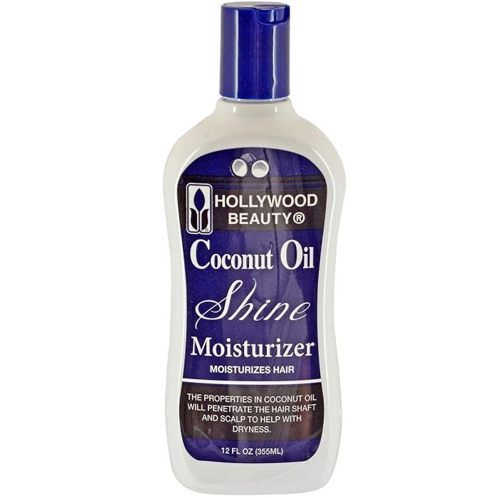 Hollywood Beauty Coconut Oil Shine Moisturizer 12 oz