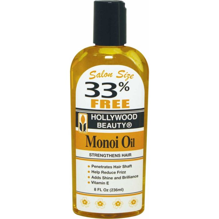 Hollywood Beauty Monoi Oil 8 oz