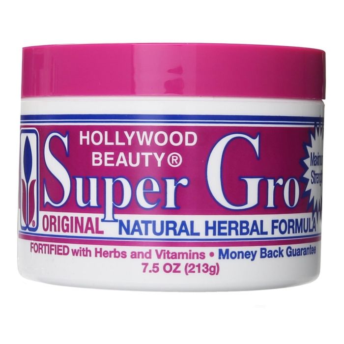 Hollywood Beauty Super Gro Original Natural Herbal Formula 7.5 oz