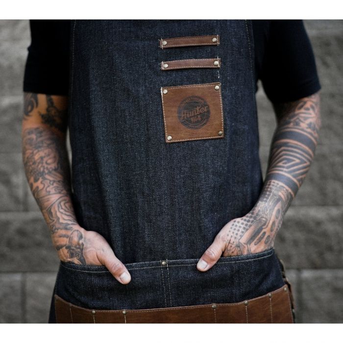 Hunter 1114 Hunter Denim Apron #HA01