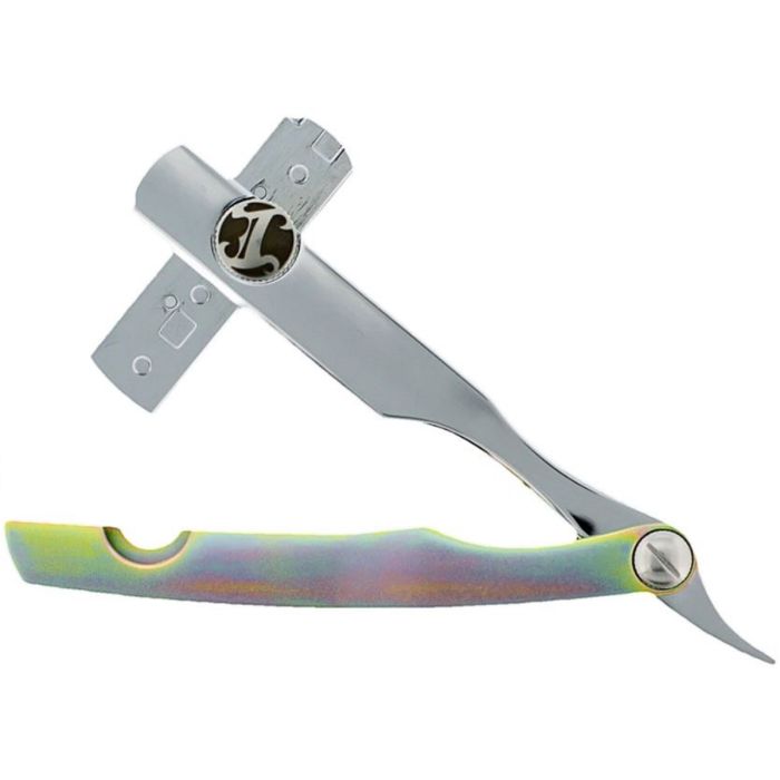 Irving Barber Company Razor [Chrome/Yellow Zinc]