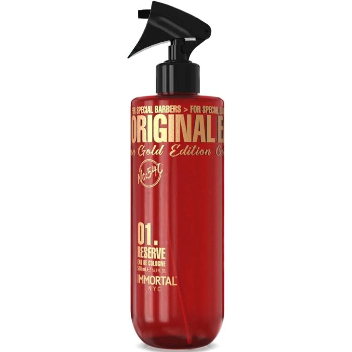 Immortal NYC Reserve Eau De Colognes 01. (Gold Edition) 16.9 oz
