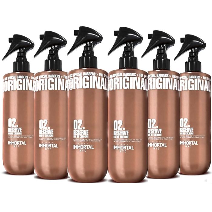 Immortal NYC Reserve Eau De Colognes 02. 16.9 oz [6 Pack]