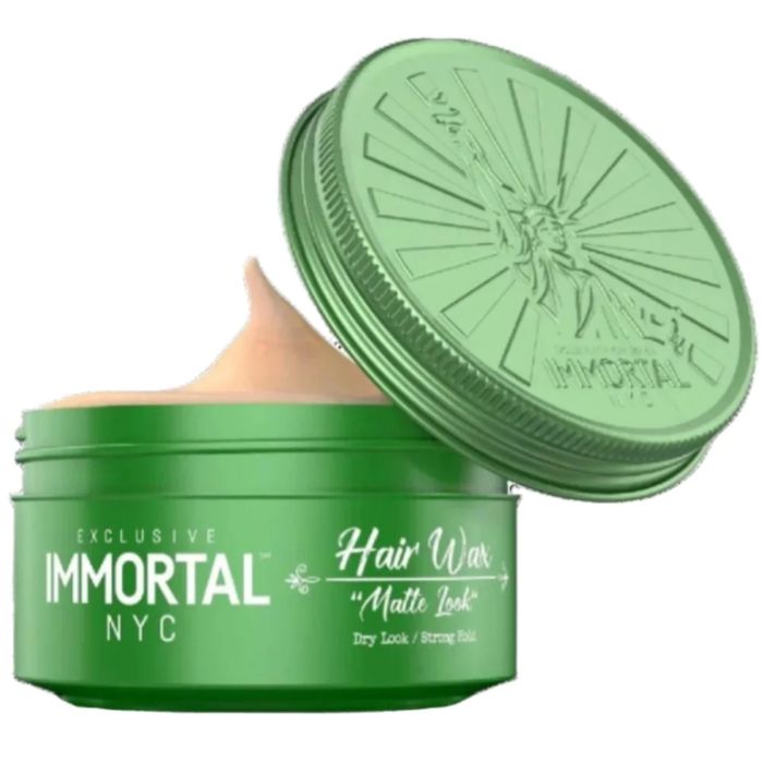 Immortal NYC Exclusive Hair Styling Wax [Captain Black] 5.07 oz