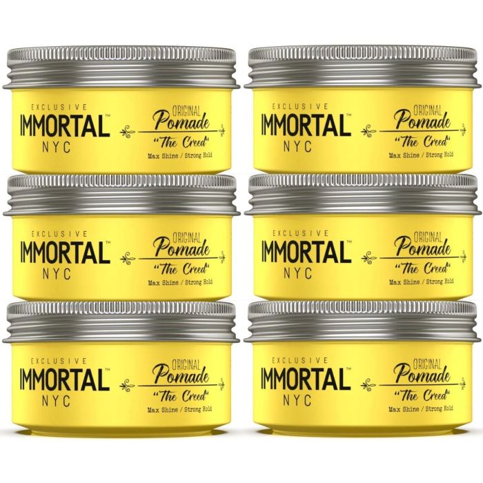 Immortal NYC Exclusive Original Pomade [The Creed] 5.07 oz [6 Pack]