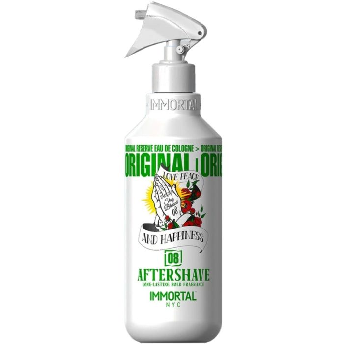 Immortal NYC Love Peace and Happiness Stay Blessed Aftershave 08 16.9 oz