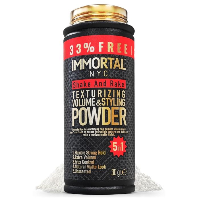 Immortal NYC 5 in 1 Volume and Styling Powder 30g