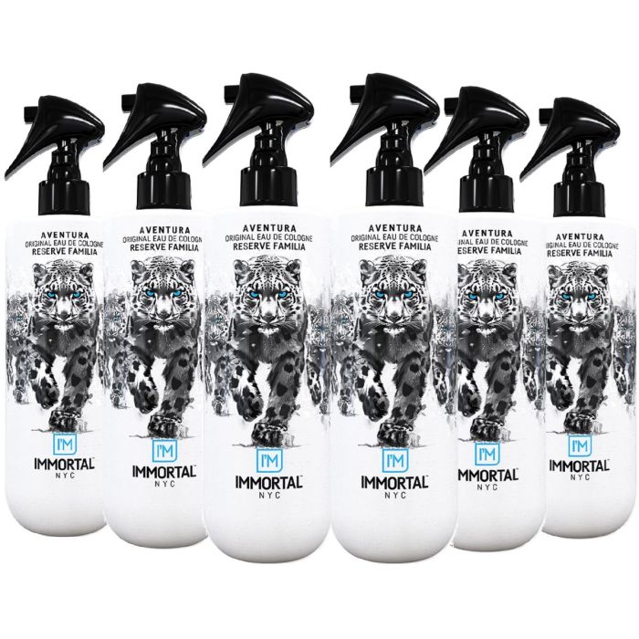 Immortal NYC Aventura Reserve Eau De Cologne 16.9 oz [6 Pack]
