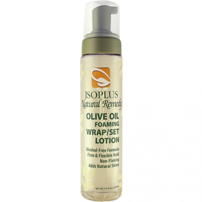 Isoplus Natural Remedy Olive Oil Foaming Wrap / Set Lotion 8.5 oz