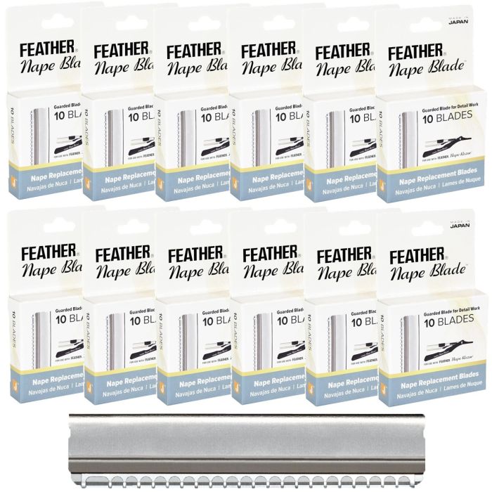 Jatai Feather Nape Blades - 120 Blades #F1-30-300 [10 Blades X 12 Box]
