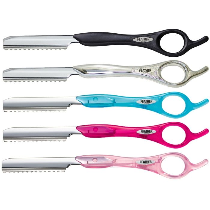 Jatai Feather Styling Razors 7-1/4" [5 Color Options]