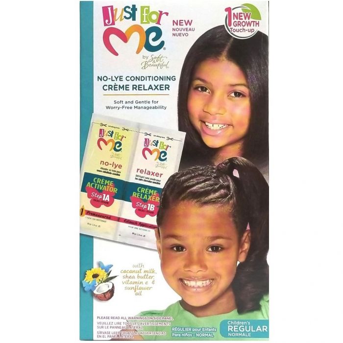 Just For Me No-Lye Conditioning Creme Relaxer Children's Regular - 1 Touch-Up