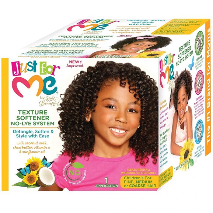 Just For Me Texture Softener No-Lye System - 1 Application