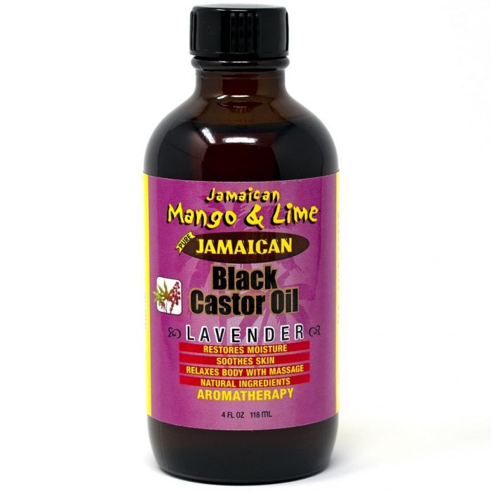 Jamaican Mango & Lime Jamaican Black Castor Oil - Lavender 4 oz