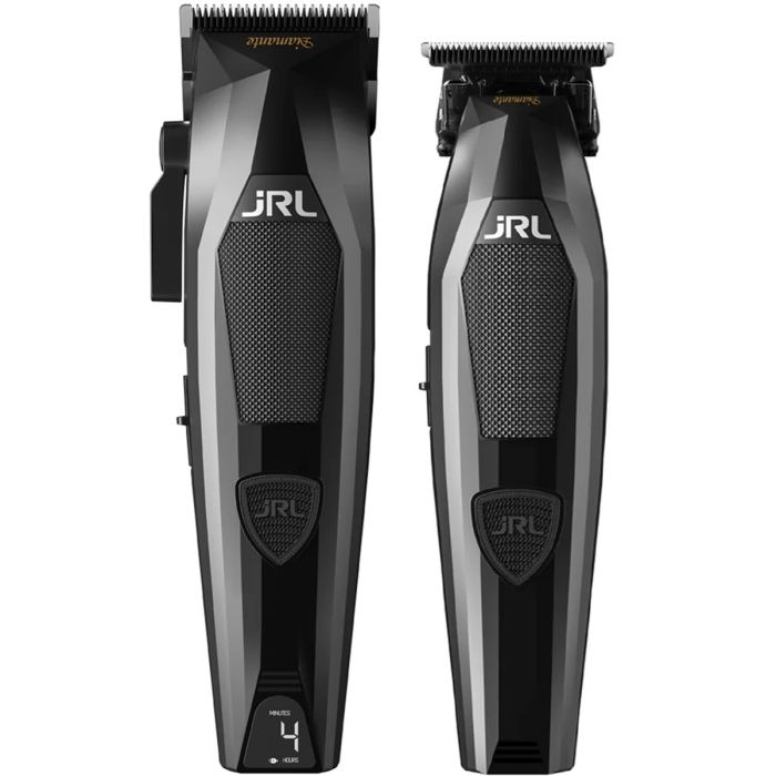 JRL Diamante Clipper - Black #2025CB-C & JRL Diamante Trimmer - Black #2025TB-C [DUO]