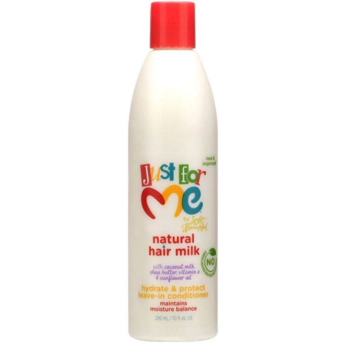 Just For Me Natural Hair Milk Hydrate & Protect Leave-In Conditioner 10 oz