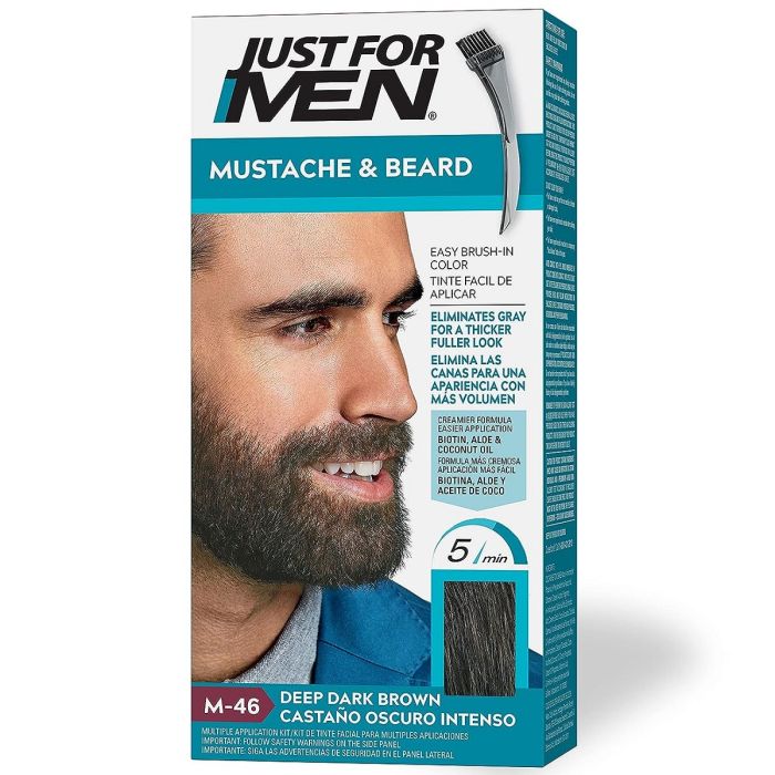 Just for Men Mustache & Beard Brush-In Color