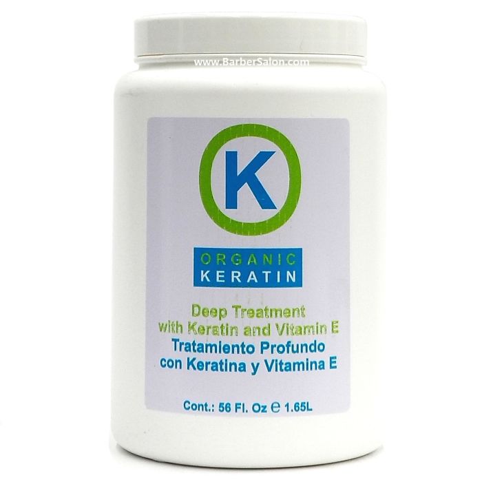 K Organic Keratin Deep Treatment with Keratin and Vitamin E 56 oz
