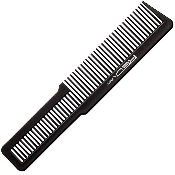 Red by Kiss Professional Carbon Fiber Clipper Over Comb Black #CMB39
