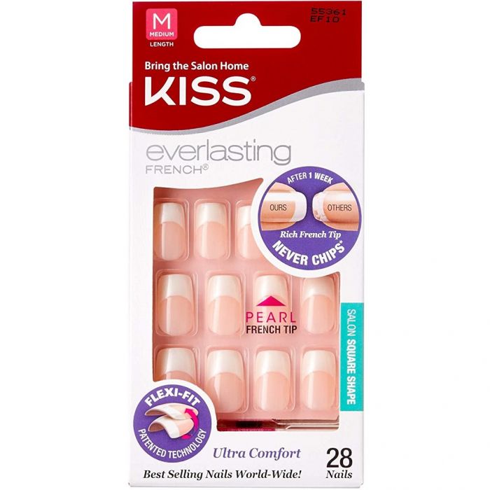 Kiss Everlasting French 28 Nails #EF10
