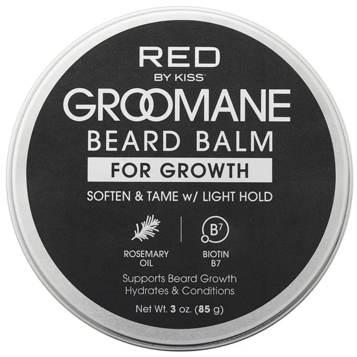 Red by Kiss GROOMANE Beard Balm for Growth 3 oz #GR25