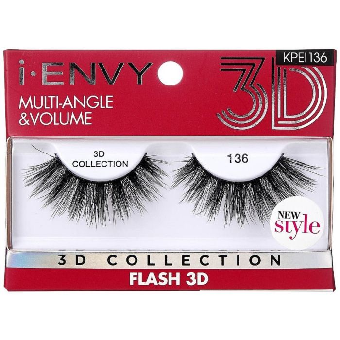 Kiss i-ENVY 3D Collection Multiangle & Volume Eyelashes #KPEI136