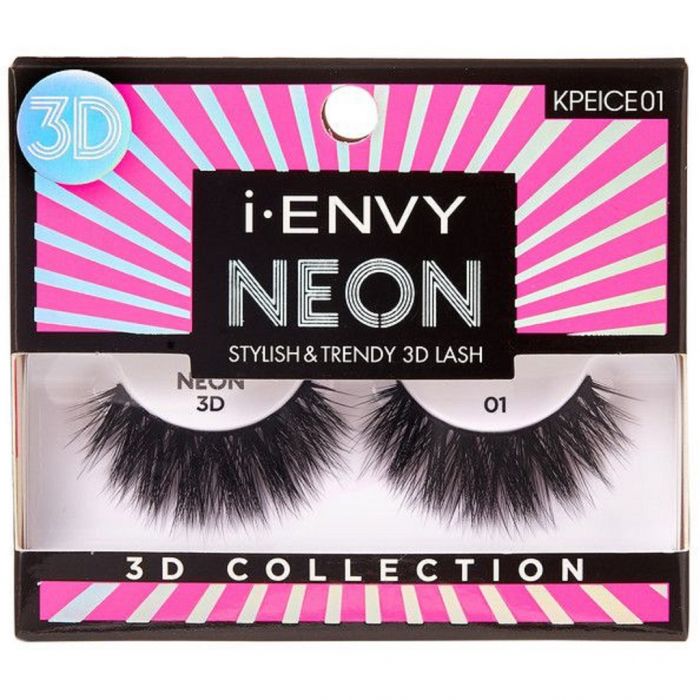 Kiss i-ENVY NEON Stylish & Trendy 3D Eyelashes #KPEICE01