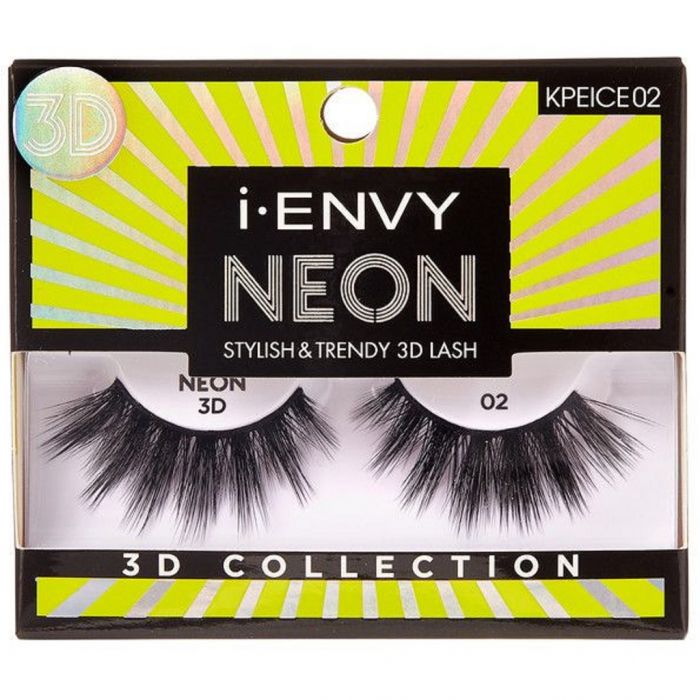 Kiss i-ENVY NEON Stylish & Trendy 3D Eyelashes #KPEICE02