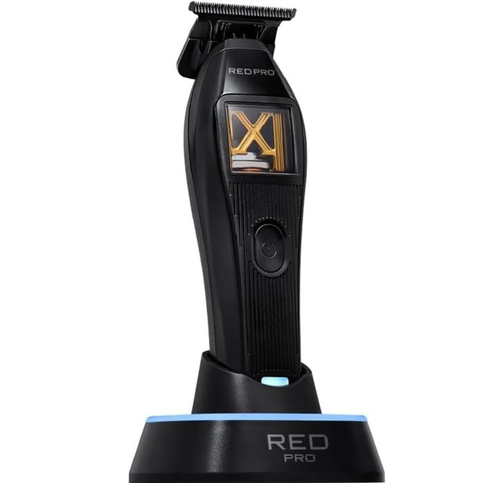 Red Pro X-King Vector Motor Cordless Trimmer - Black #VCT02