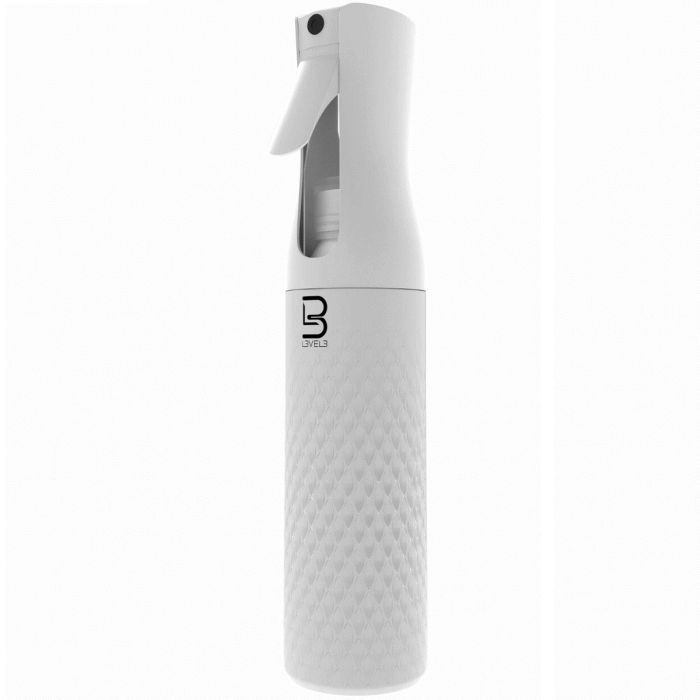 L3VEL3 Beveled Spray Bottle - White 10.14 oz
