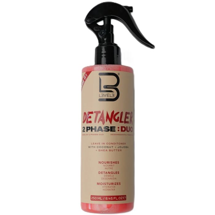 L3VEL3 Detangler 2 Phase : Duo 8.45 oz
