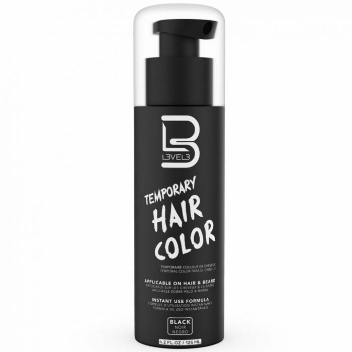 L3VEL3 Temporary Hair Color - Black 4.2 oz