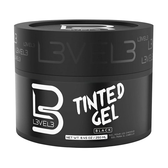 L3VEL3 Tinted Hair Gel - Black 8.45 oz