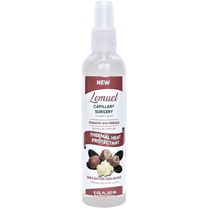 Lemuel Shea Butter and Ricino Thermal Heat Protectant 8 oz