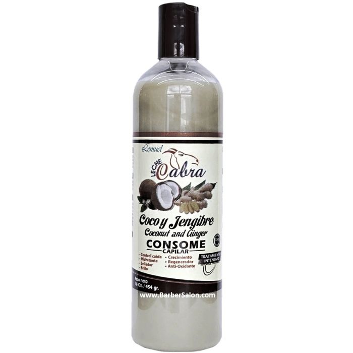 Leche Cabra Coconut and Ginger Consome Capilar 16 oz