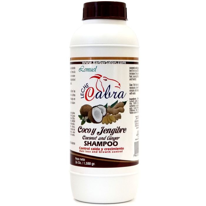 Leche Cabra Coconut and Ginger Shampoo 36 oz