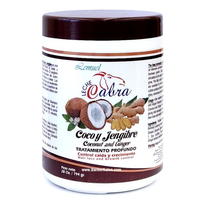 Leche Cabra Coconut and Ginger Treatment 8 oz