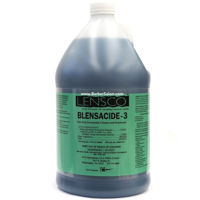 Lensco Blensacide-3 One Step Germicidal Cleaner and Deodorant (Disinfectant) 1 Gallon