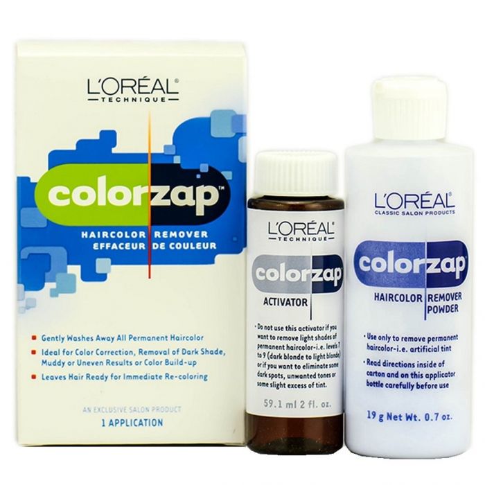 L'Oreal ColorZap Hair Color Remover - 1 Application