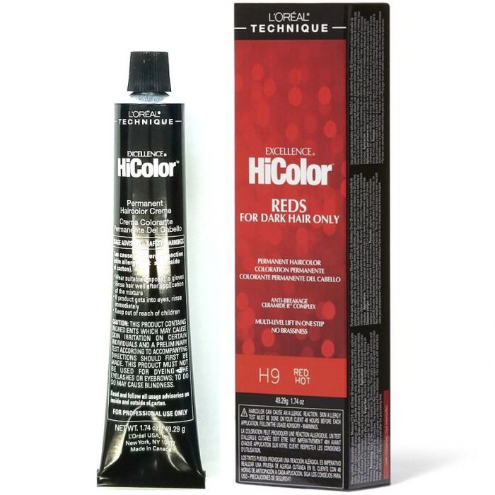 L'Oreal Excellence HiColor - Reds For Dark Hair Only 1.74 oz