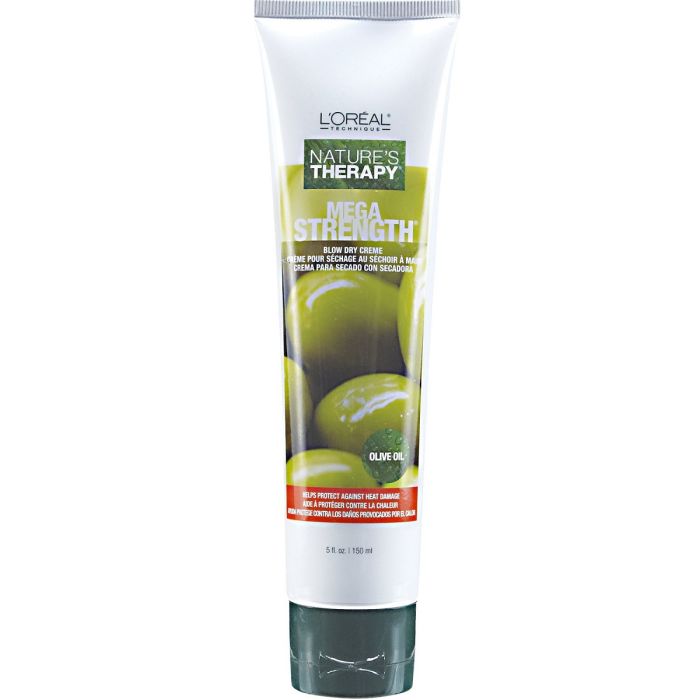 L'Oreal Nature's Therapy Mega Strength Blow Dry Creme - Tube 5 oz