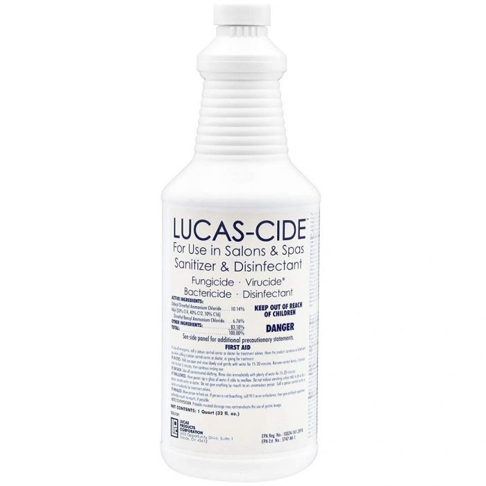 Lucas-Cide Salon & Spa Disinfectant - Blue 32 oz