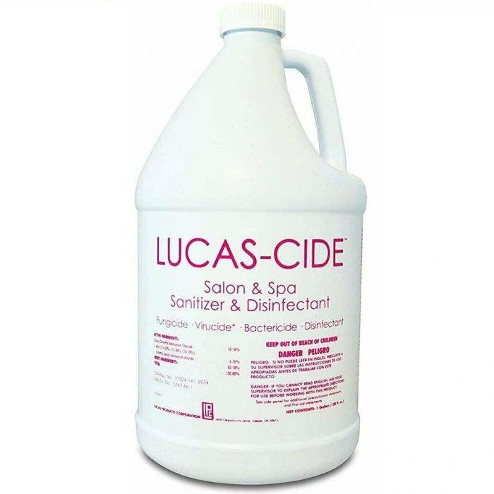 Lucas-Cide Salon & Spa Disinfectant - Pink 1 Gallon