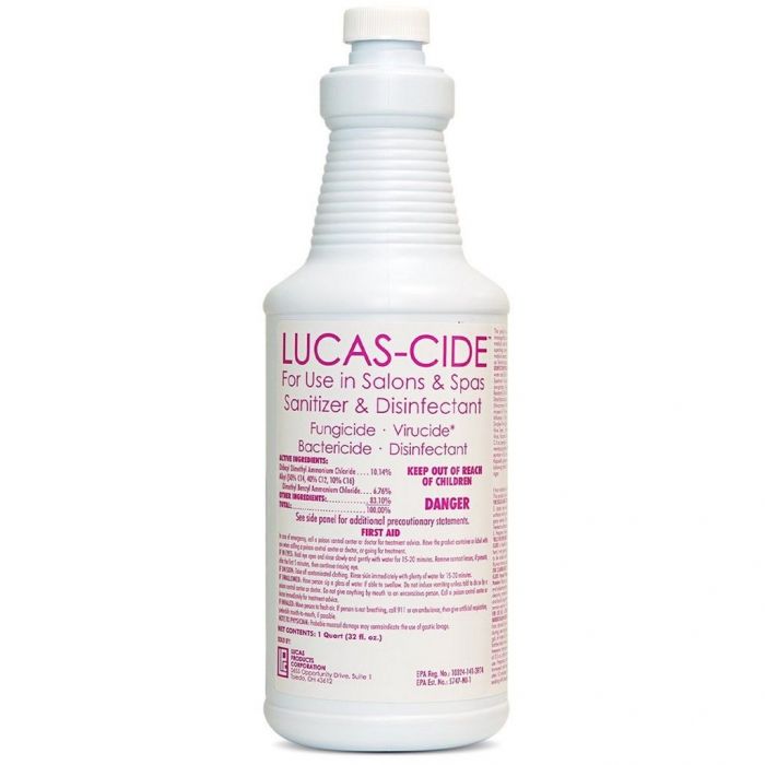 Lucas-Cide Salon & Spa Disinfectant - Pink 32 oz
