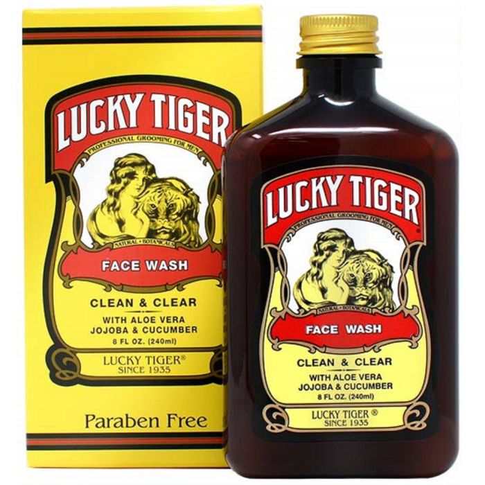 Lucky Tiger Face Wash 8 oz