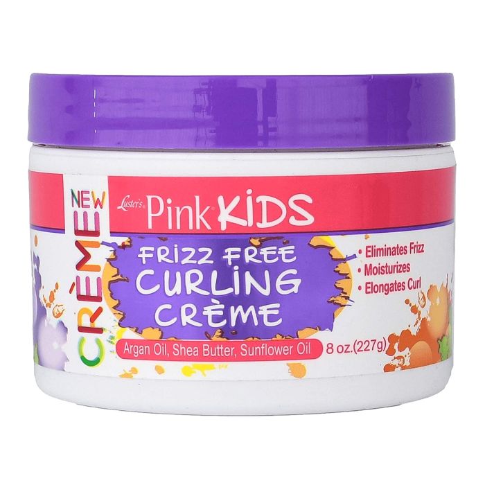 Luster's Pink Kids Frizz Free Curling Creme 8 oz